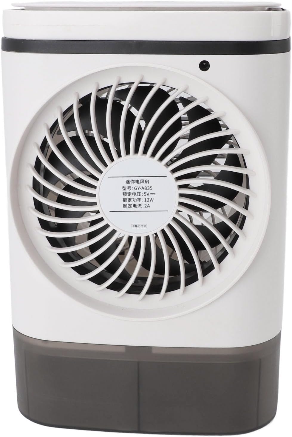  Climatiseur USB 12 W Humidificateur Et Brumisateur R Frig Rant Portable Avec R Servoir 900 Ml Pour Maison Et Bureau