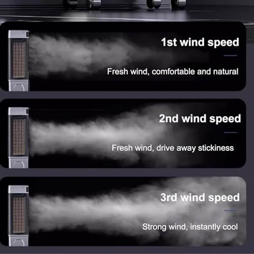  Ventilateur Rafraîchisseur D'air Par évaporation, Portable, à 3 Vitesses Et Avec Compartiment à Glace, Réservoir D'eau De 40/45/50 L, Idéal Pour Les Grandes Pièces Et Une Utilisation En Extérieur.