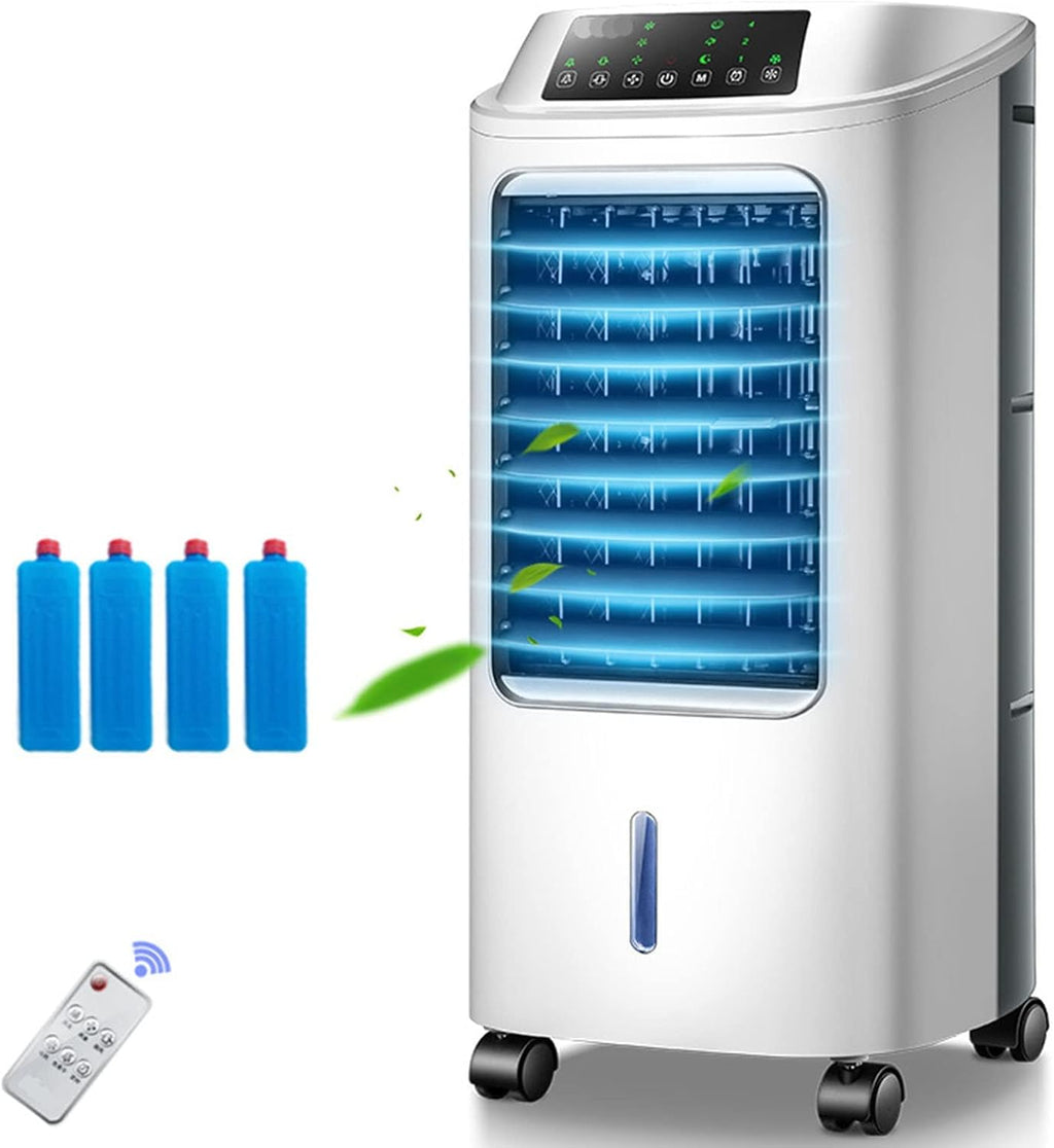  Refroidisseur D'air Portable Intelligent à Distance, Climatiseur évaporatif, Mini Refroidisseur De Marais Avec Humidificateur, 3 Vitesses, Climatiseur Portable De Bureau Pour Chambre/chambre/