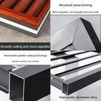 GENERIC Housse De Protection Pour Climatiseur D'extérieur En Aluminium Pour Réduction Du Bruit Et Protection Contre Les Intempéries Pour Pompe à Chaleur Et Support De Plantes – Protection Toutes Saisons