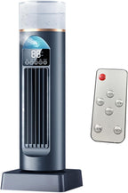  Ventilateur D'air Froid – Climatiseur Personnel, Humidificateur Par évaporation à Vitesses Réglables, Gadgets Cool Avec Minuterie Et Télécommande, Refroidisseur D'espace Sans Lame | Bureau à Domicile