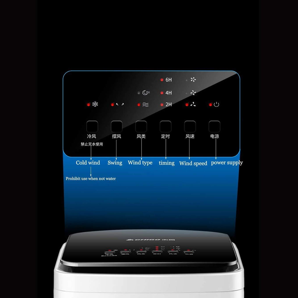  Refroidisseurs Par évaporation Ventilateur De Climatiseur Portable, Ventilateur De Climatisation Mobile Climatiseur Refroidi à L'eau Avec Déshumidificateur Petits Refroidisseurs Par évaporation Dorto