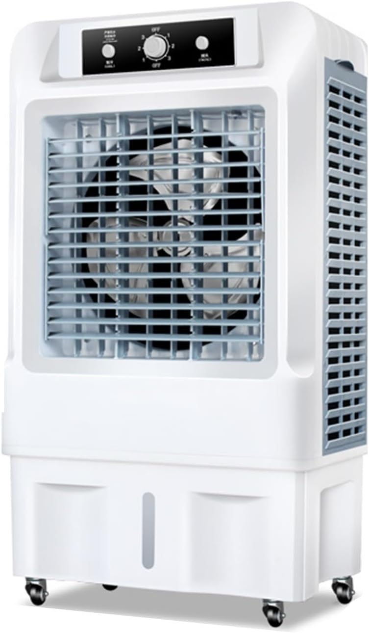 GENERIC Ventilateur De Climatiseur Portable – Refroidisseur D'air Purifie Et Humidifie, Unité De Refroidissement Personnelle Avec Minuterie Et Grand Réservoir D'eau – Idéal Pour Chambre, Bureau, Dortoir