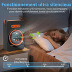  Ventilateur Climatiseur Silencieux Portable,Ventilateur Brumisateur Avec 5 Vitesses Et Minuterie, Ventilateur Bureau Rechargeable Usb Pour Maison,Voiture,Camping
