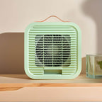  Ventilateur De Climatiseur Portable, 3 Vitesses Rechargeable, Ventilateur De Bureau Pour La Maison, L'extérieur, L'intérieur, Le Camping, La Pêche, Idéal Pour Le Salon, Le Pique-nique, La Voiture, Le