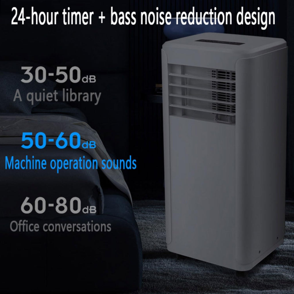  Climatiseurs Portables Smart AC Unit Ventilateur De Refroidissement Avec Télécommande Déshumidificateur De Refroidissement Rapide Kit De Fenêtre En Mode Veille Silencieux Inclus Unité De Refroidisseme