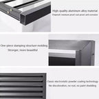 Housse De Climatiseur Extérieur, Abri De Pompe à Chaleur En Aluminium Résistant Aux Intempéries, Décoratif, Housse De Climatisation Réduisant Le Bruit, Protection Extérieure Pour Unités CVC
