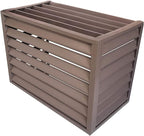 GENERIC Housse De Protection Pour Climatiseur Extérieur – Clôture Anti-vol Toutes Saisons – Protection Pour Climatiseurs Extérieurs