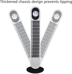  Ventilateur De Tour Sans Lame Silencieux 26ft/s Vitesse 30dB Bruit 80 Circulateur D'air Portable Oscillant Pour Le Camping De Bureau De Chambre Avec Poignée