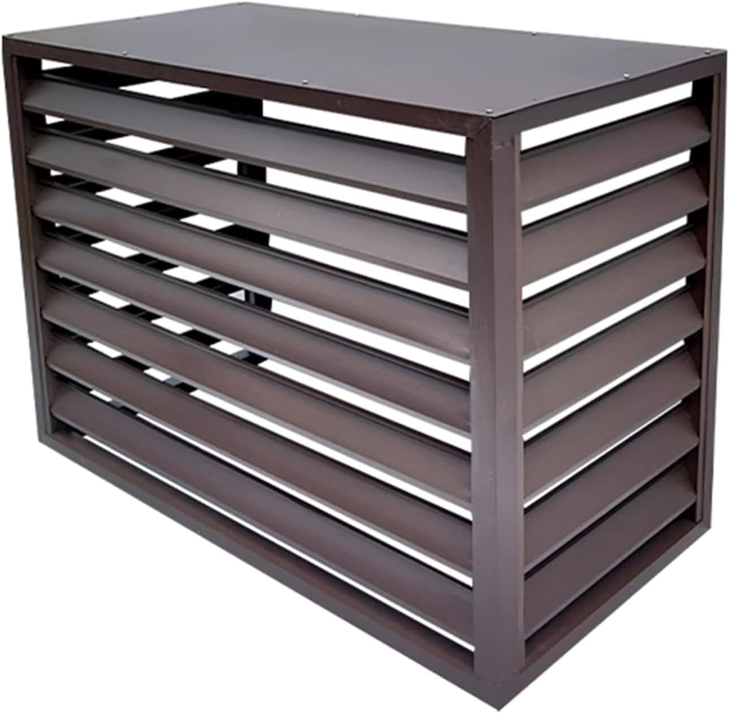 GENERIC Housse De Protection Pour Climatiseur, Unité Extérieure, Idéale Pour Dissimuler Les Systèmes CVC, Convient Pour Une Utilisation En Intérieur Et En Extérieur, Résistante Aux Intempéries
