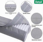  150 X 50 Cm Couvercle De Tuyau De Climatisation Portable - Isolation Tuyau Climatiseur Manchon - Housse Tuyau Climatiseur Mobile,isolée, Facile à Installer