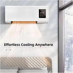  Air Conditionneur Mur 60W, Système De Refroidissement, Fonctionnement Calme Sous 45dB, Avec Télécommande, Conception Compacte Pour Bureau Et Chambre À Coucher