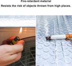  Housse Climatiseur Extérieur, Cache Clim Protection Caisson Anti Bruit Pompe à Chaleur, Isolation Thermique, Imperméable, Film Aluminium Épais(84 * 59 * 32cm)