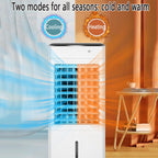 GENERIC Climatiseur Portable 4 En 1 Avec Réservoir 7L, Refroidisseur évaporatif Et Appareil De Chauffage Pour Les Chambres.Fonctionnalités Télécommande, Ventilateur Oscillant, Mode Veille Silencieux Et Concep