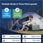  Mini Climatiseur E, Compresseur Portable à économie D'énergie, For Extérieur, Tente, Camping-Car Large Compatibilité