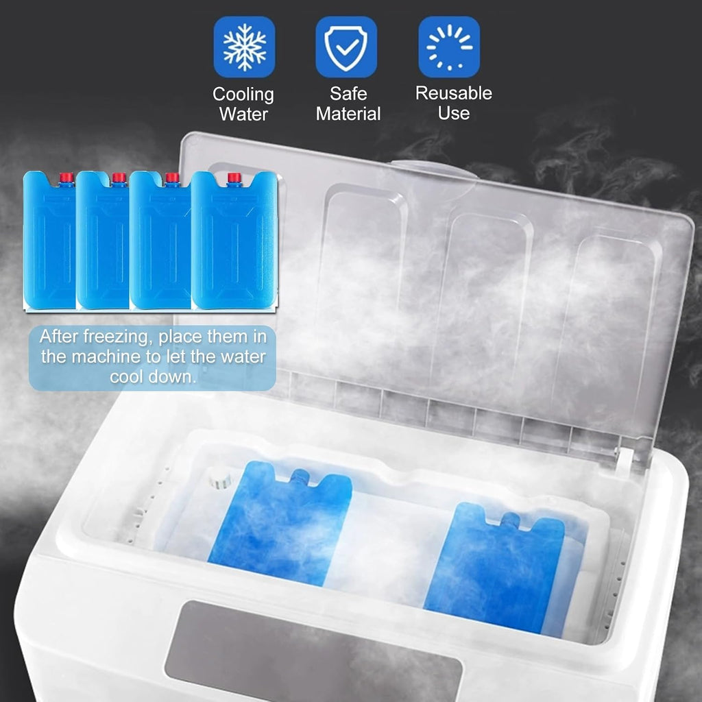  Refroidisseur D'air Par évaporation Commercial, Grand Réservoir D'eau Et Flux D'air Puissant Pour Les Grands Espaces, Télécommande, Oscillation Automatique à 3 Vitesses, Minuterie De 7,5 H