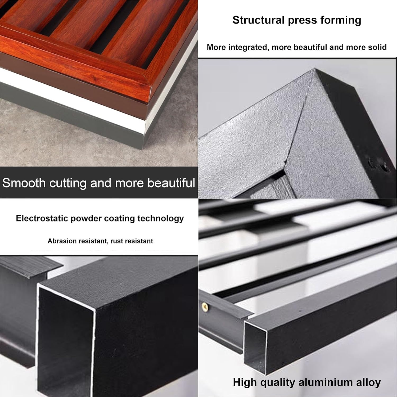 GENERIC Housse Robuste En Aluminium Pour Climatiseur – Protection Anti-vol Et Réduction Du Bruit – Clôture élégante Parfaite Pour Les Unités De Climatisation Extérieures