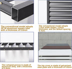 GENERIC Housse De Protection En Aluminium Pour Climatiseur - Protection Contre Les Intempéries - Pour Intérieur Et Extérieur