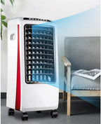  Ventilateur Climatiseur évaporatif Avec Réservoir D'eau De 7 L, Rafraîchisseur D'air Portable Et Humidificateur Avec Télécommande, Idéal Pour La Maison, La Chambre, La Résidence ét