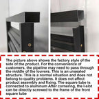 GENERIC Housse De Protection Pour Climatiseur Extérieur Avec Pare-soleil, Grille De Blindage Durable, Idéale Pour Les Unités De Climatisation Externes