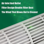  Refroidisseur D'intérieur Portable à Air 12V RV RV AC, 390CFM à Haut Débit D'air Avec Ventilation Double Latérale, Moteur 80W à Faible Bruit Pour La Caravane De Camping-car, Système De Refroidissement