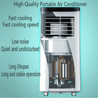  Unité De Climatisation Portable Avec Ventilateur Déshumidificateur 7000BTU Smart Cooling Pour La Chambre à Coucher Fonctionnement Silencieux Facile Setup Sleep Mode Window Kit Inclus