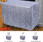  Housse Climatiseur Exterieur Couvercle Anti-poussière Pour Climatiseur Extérieure Extérieur Housse Climatisation Imperméable Couverture Extérieure De Climatiseur Pratique Pour