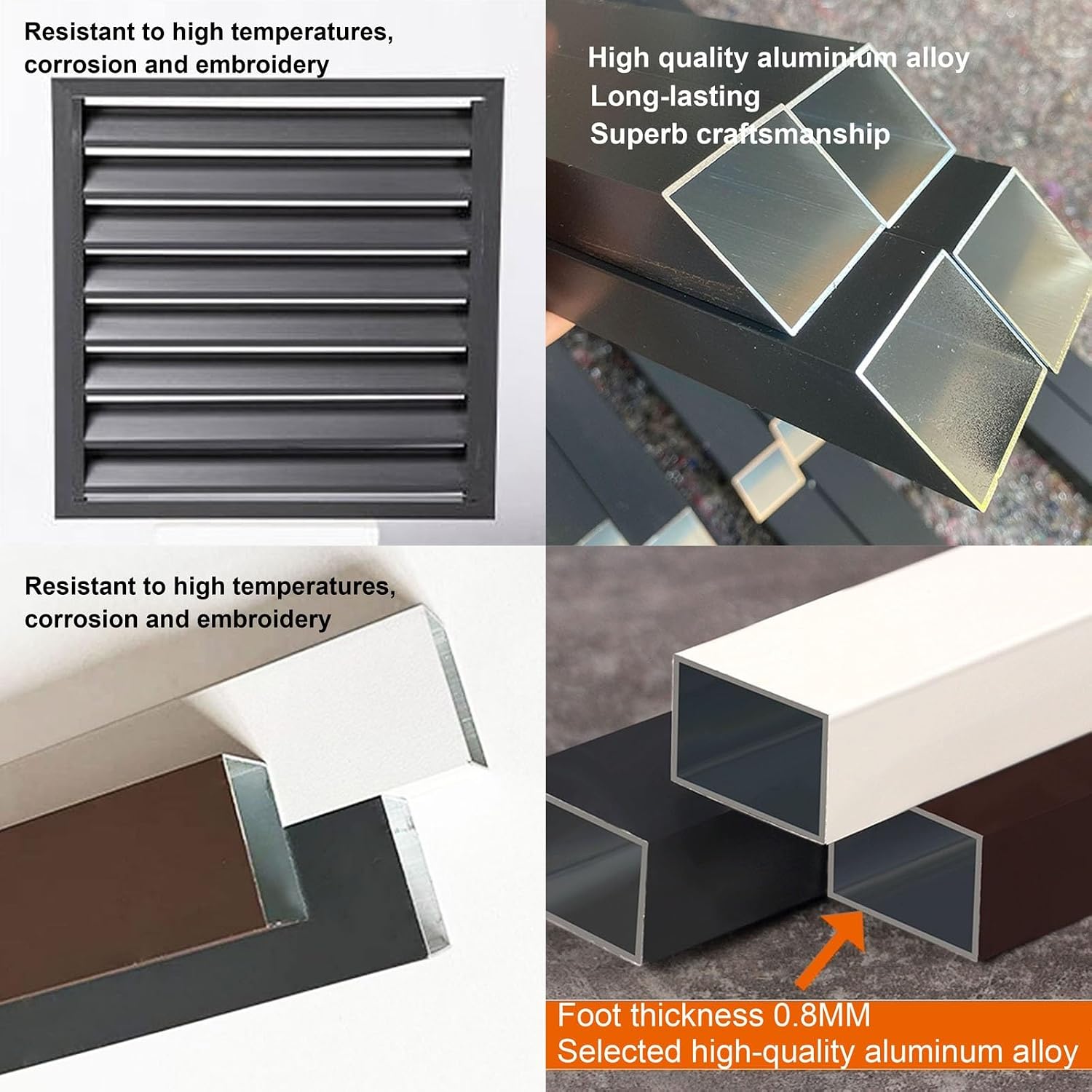 GENERIC Housse De Climatiseur D'extérieur – Protection En Aluminium Pour Pompe à Chaleur, Résistante Aux Intempéries, S'adapte à La Plupart Des Unités, Idéale Pour Une Utilisation Saisonnière, Facile à