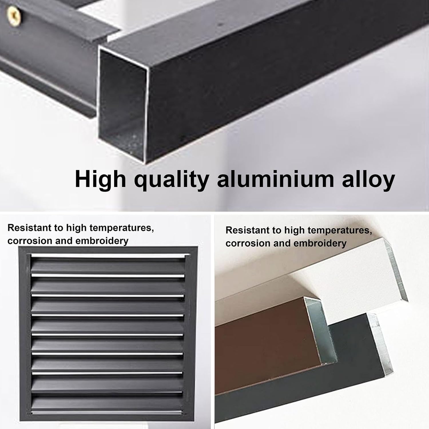 GENERIC Couvercle En Aluminium Robuste Pour Climatisation - Protection Anti-vol Et Réduction Du Bruit Pour Unités Extérieures - Boîtier De Pompe à Chaleur Et Climatiseur Pour Toutes Les Conditions