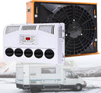  Kit De Climatiseur Pour Camping-car Avec Volume D'air élevé Et Fonctionnement Silencieux Pour Un Refroidissement Efficace Dans Les Camping-cars, Camions Et Véhicules De Construction