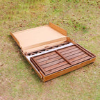 GENERIC Grille De Protection En Bois Massif Pour Climatiseur - 100 X 43 X 94 Cm