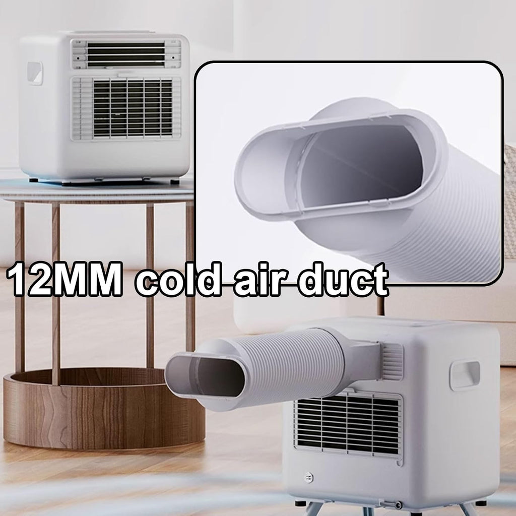  Portable AC 14000 BTU Écran Tactile Sans Fenêtre Besoin D'énergie Efficace Ventilateur D'air Froid Pour Bureau à Chambre à Coucher Compact Unité De Refroidissement Silencieuse