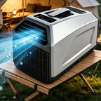  Climatiseur De Tente 2026,Unité De Climatisation Mobile Avec Double Tuyau,Refroidissement 3 En 1,Déshumidificateur Et Ventilateur, Minuterie 24 H,Auto-Évaporation,Télécommande 1500W