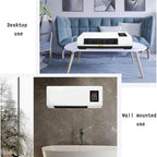 GENERIC Mini Unité Portable Murale De Conditeur D'air Avec Télécommande Pour Chambre à Coucher, Salon, Utilisation De Bureau