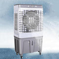  Climatiseur Portable, Rafraîchisseur D'air Par évaporation à 3 Vitesses, Réservoir D'eau De 80 L, Diffusion D'air Grand Angle De 120°, Portée De Refroidissement De 20 M,