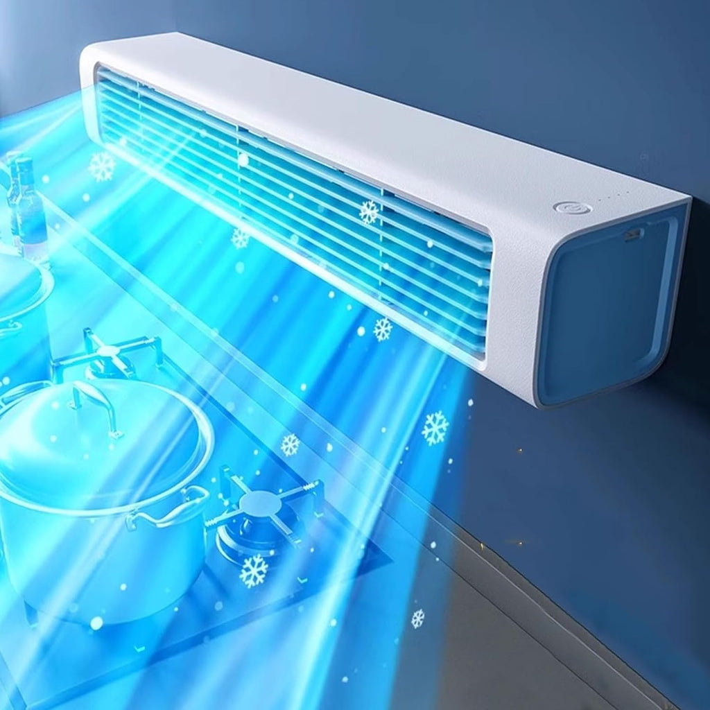  Ventilateur De Climatiseur Portable Pas De Fenêtre Nécessaire, Télécommande Sans Fil, 3 Vitesses, Longue Sortie Pour Bureau De Chambre RV Tente Refroidissant Blanc Lame Sans Vie Refroidisseur Personne