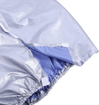  Couvercle De Climatiseur, 94 X 40 X 73cm Couvercle Polyester Argenté Universel Anti-Poussière Étanche Anti-Soleil Anti-Neige Pour Unité Extérieure (3 Tailles Disponibles)