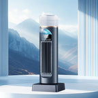  Ventilateur De Climatiseur – Refroidisseur D'air Par Évaporation Sans Pales, Ventilateur De Refroidissement Avec Minuterie À Distance, Système D'humidification D'espace Silencieux | Dispositif De Refr