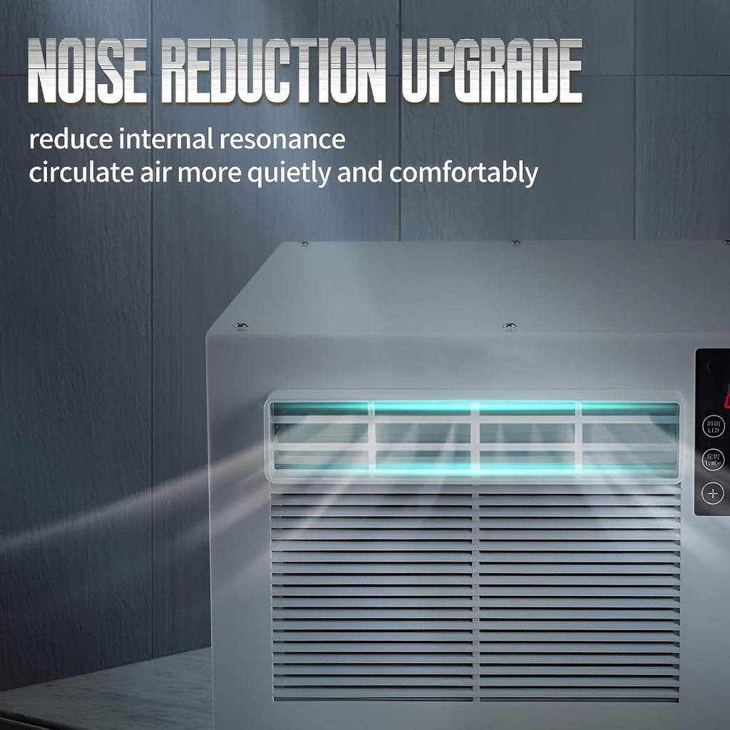  Refroidisseur D'air Portable, Unité De Climatisation Compacte Avec Déshumidificateur, économie D'énergie De 280W, Fonctionnement Silencieux Pour Le Dortoir De Chambre à Coucher, Comprend La Télécomman