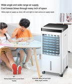 GENERIC Climatiseur Portable/petit Rafraîchisseur D'air : 3 Vitesses Réglables, Minuterie 7 H, Facile à Déplacer (pour Chambres, Bureaux, Etc.)