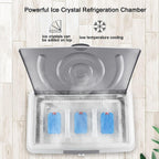GENERIC Refroidisseur D'air évaporatif à 3 Vitesses, Ventilateur D'oscillation à 120 ° Avec Réservoir 55L, Unité De Refroidissement Portable Silencieuse Pour L'utilisation De Bureau à Domicile, énergétique Av
