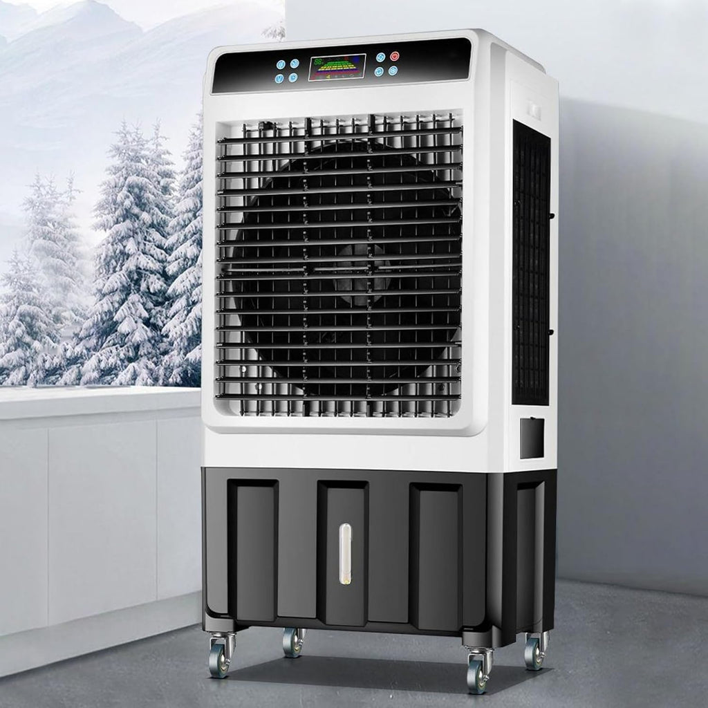  Climatiseurs Portables, Refroidisseur D'air Par Évaporation Avec Télécommande Et Réservoir D'eau, Refroidisseur Personnel Pour Chambre, Bureau, Famille