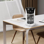  Climatiseur Portable Humidificateur D'air Ventilateur Lumière D'ambiance Refroidisseur USB Refroidisseur D'air Climatiseur, Fonction 3 En 1, Refroidisseur Essentiel De Bureau Domestique USB