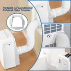  Tuyau Climatiseur Mobile Adaptateur Clim Fenetre,Climatiseur Adaptateur De Tuyau De Fenêtre Interface,pour Climatiseur Mobile 160mm Coupleur De Tube Extension Raccord Tuyau Pièce De Raccord