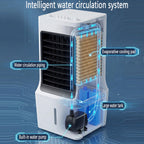 GENERIC Climatiseur Portable Avec Oscillation à 60°, Refroidisseur Par évaporation Sans Conduit, Refroidisseur Silencieux Pour Intérieur/extérieur, Ventilateur De Refroidissement Pour Chambre à Coucher Et
