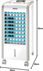  Climatizador Jocca 2227/ 3 Niveles De Velocidad/ 80W/ Depósito 3L