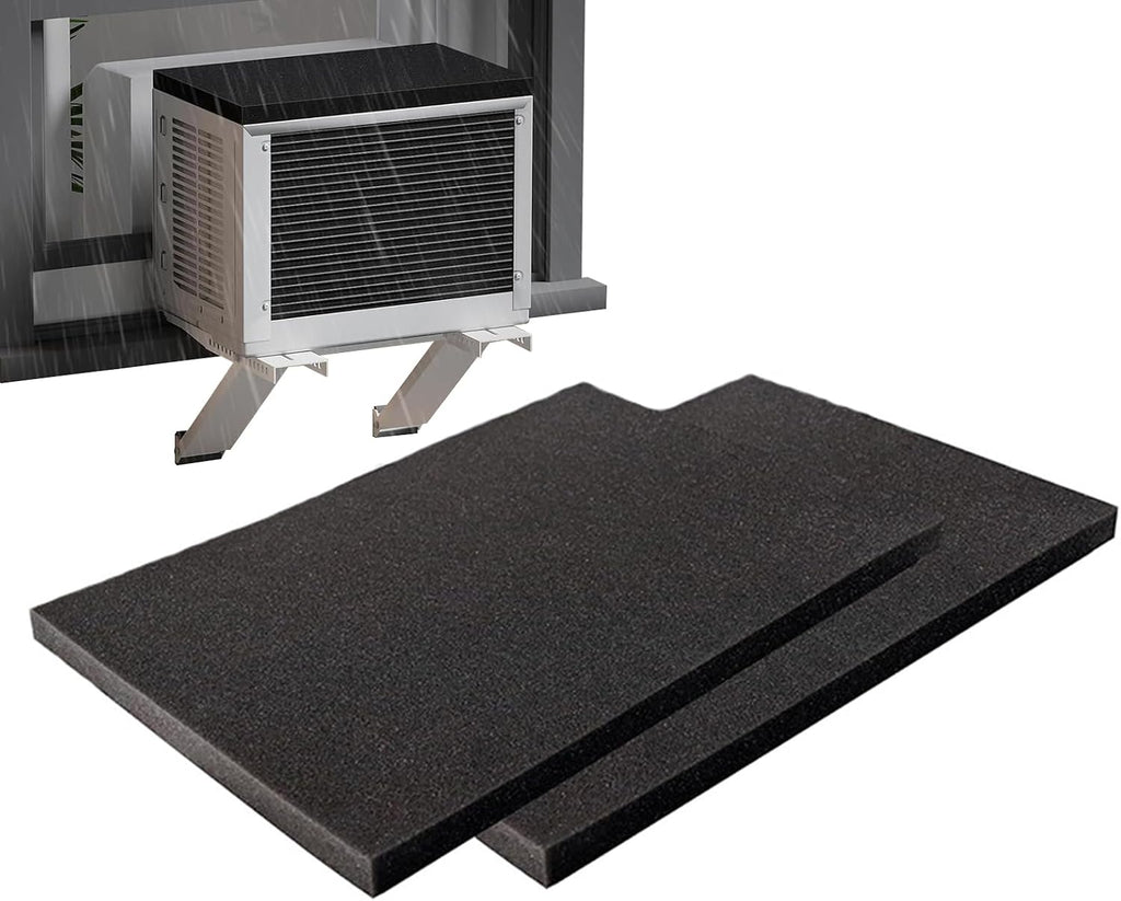  Coussin De Climatiseur, Mousse AC, Barrière Magnétique Contre Le Bruit, Plateau Réglable, 61 X 43,2 X 8,6 Cm, Réduit Le Bruit Et Le Mouvement, Poêle Anti-vibrations Portable Pour Intérieur, Extérieur