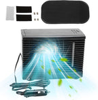 Genérico Climatiseurs Portables Pour Voiture | Refroidisseur D'air Portable Pour Voiture - Appareil De Refroidissement Par évaporation D'eau 12 V Pour Camion RV Road Trip Garage Au Sous-sol Du Sous-sol