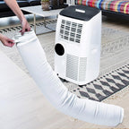  Couvercle De Tuyau De Climatisation Portable, Protection Pour Tuyau Climatiseur, Isolation T-uyau Climatiseur Manchon, T-uyau D'échappement De 5,9 "de Diamètre