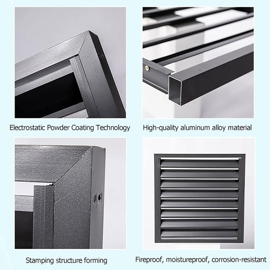 GENERIC Housse De Protection Pour Climatiseur Extérieur – Protection Antivol Contre Les Intempéries – Clôture Décorative Pour Unités Divisées – Housses De Climatisation Pour Une Utilisation En Extérieur